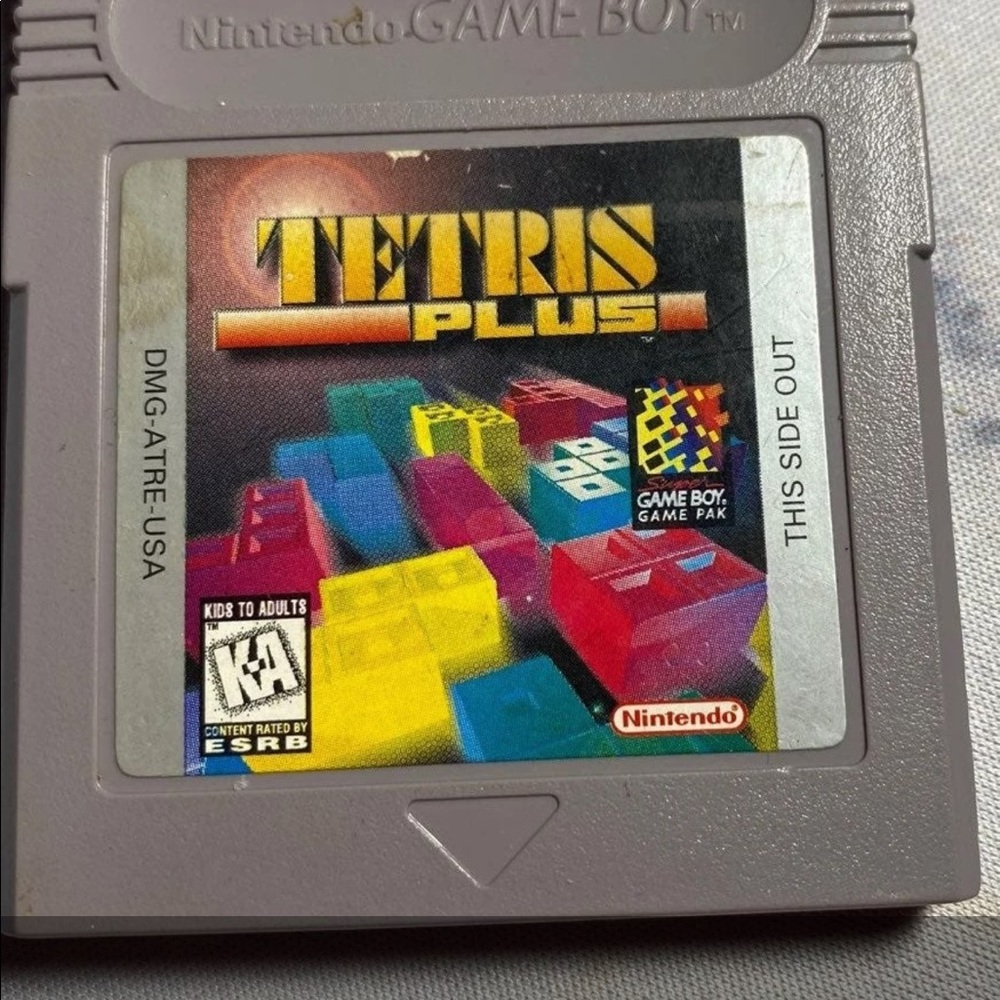 Tetris Plus gameboy advance games